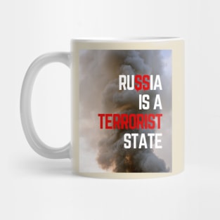 russia terrorist state Mug